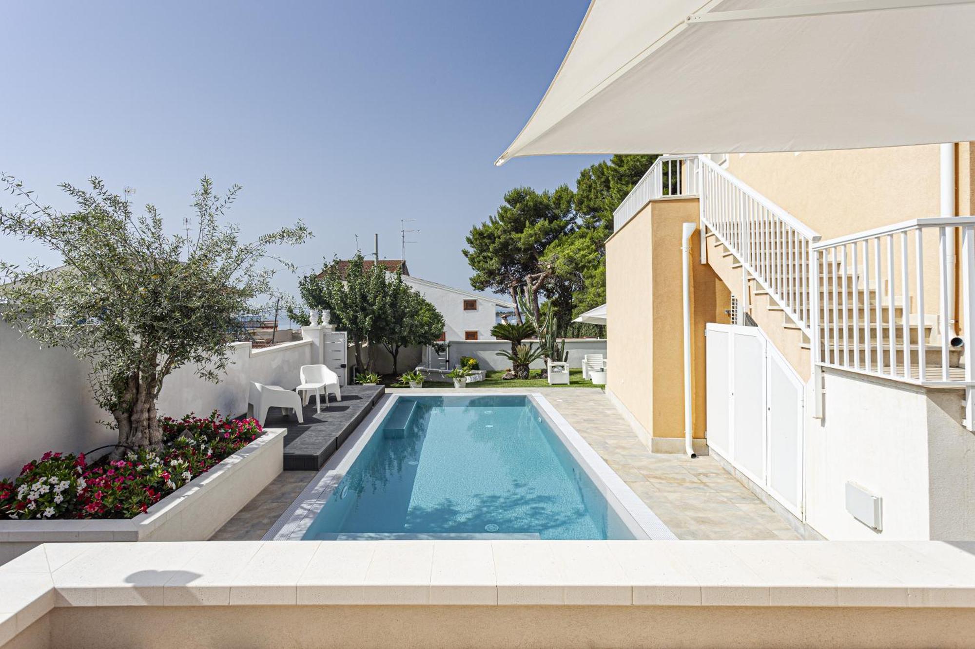 Luxury Urania With Pool - Stella Del Mare Fontanebianche Villa