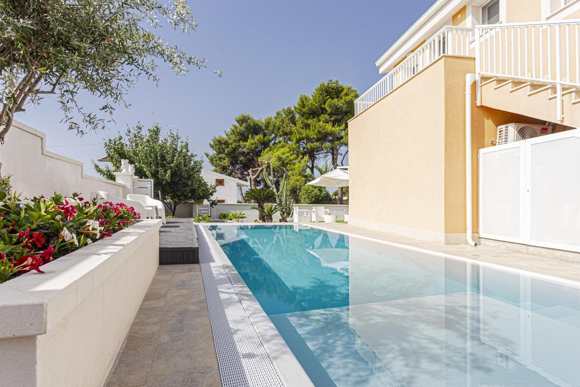 Luxury Urania With Pool - Stella Del Mare Fontanebianche * Fontane Bianche